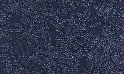 Js Collections Women's Scarlet Boat-neck Embellished Dress In Navy
