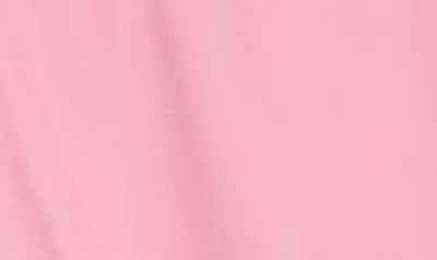 Shop Self-portrait Wrap Front Stretch Crepe Dress In Pop Pink