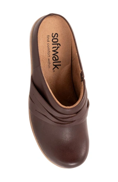 Shop Softwalk ® Mackay Clog In Dark Brown