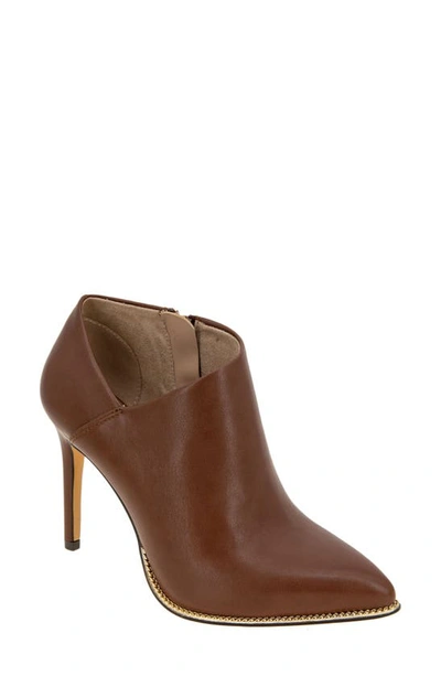 Shop Bcbgeneration Hadix Bootie In Sugar Almond