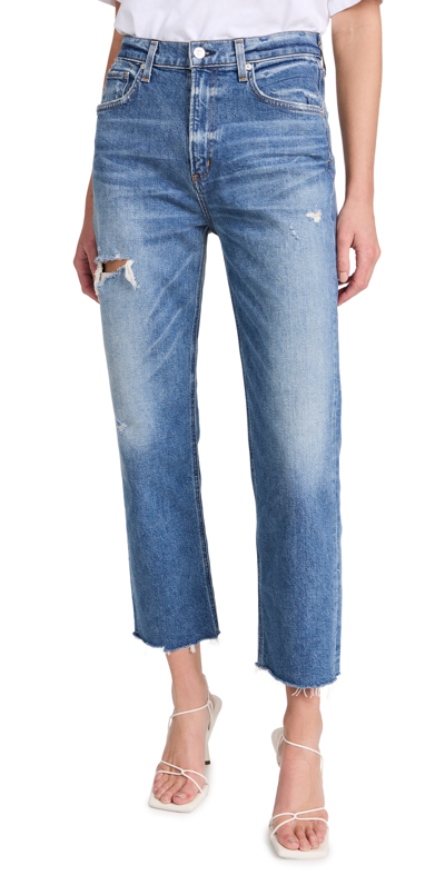 Shop Citizens Of Humanity Daphne Crop High Rise Stovepipe Jeans Arthouse