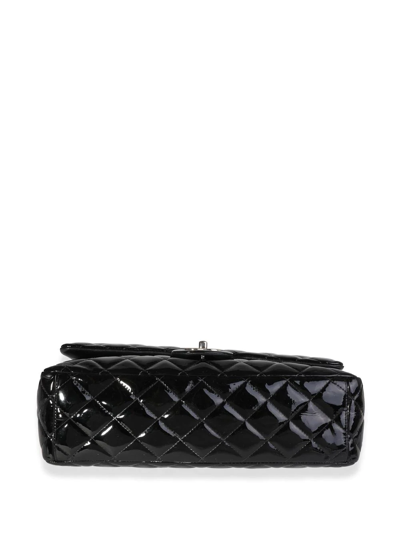 Pre-owned Chanel 2011 Double Flap Shoulder Bag In Black