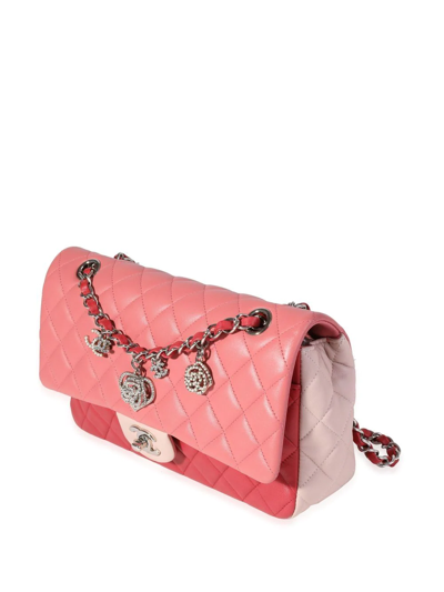 Pre-owned Chanel Valentine's Day Classic Flap Shoulder Bag In Pink