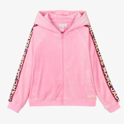 Shop Marc Jacobs Teen Girls Pink Zip Up Top