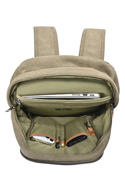 Shop The Same Direction Trail Tree Double Backpack In Army Green