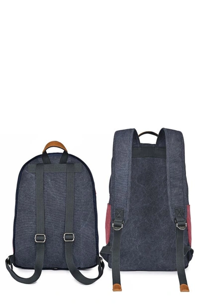 Shop The Same Direction Trail Tree Double Backpack In Navy