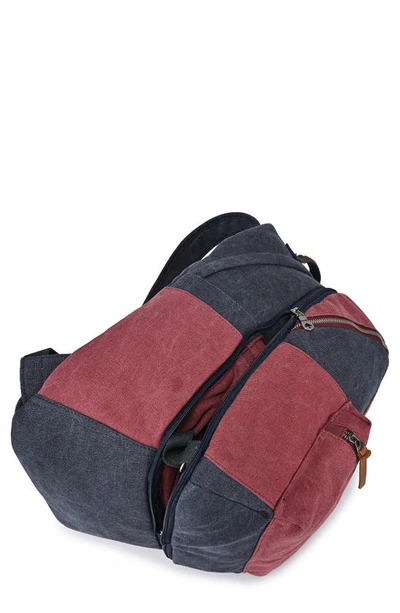 Shop The Same Direction Trail Tree Double Backpack In Navy