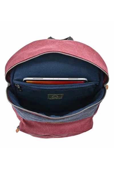 The Same Direction Trail Tree Double Backpack In Navy