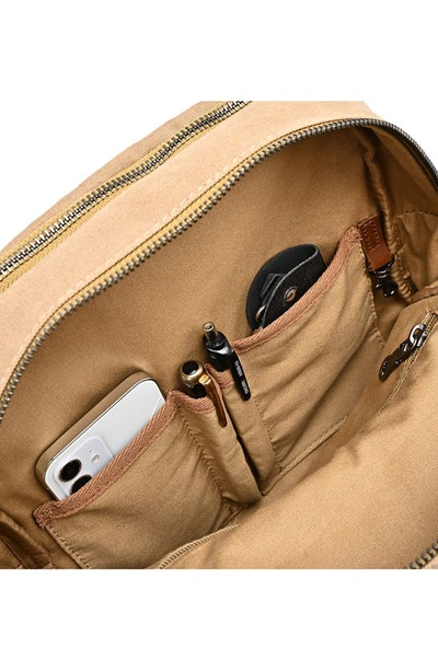 The Same Direction Magnolia Hill Canvas Backpack In Khaki