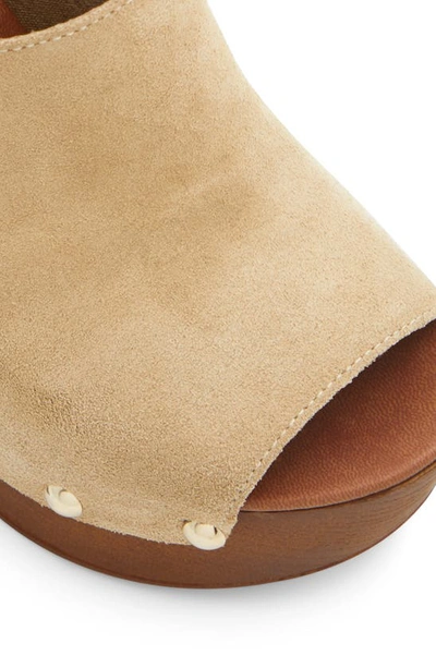 Shop Aldo Drenania Platform Sandal In Medium Beige