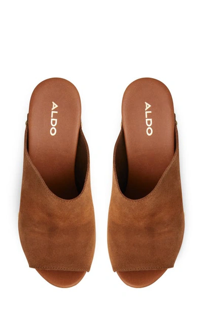Shop Aldo Drenania Platform Sandal In Other Brown