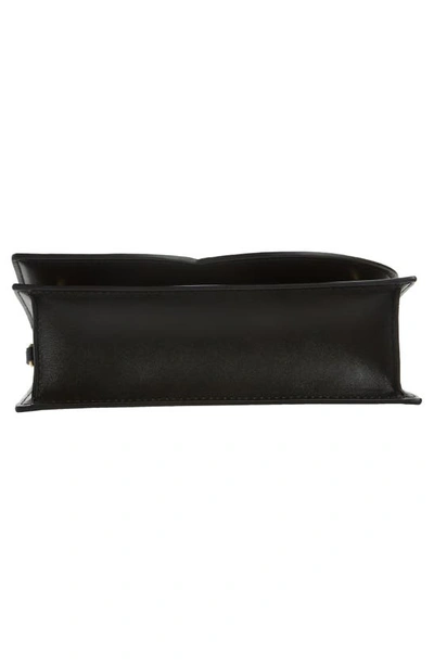 Dolce & Gabbana Dolce&gabbana Dg Logo Flap Leather Crossbody Bag In Black