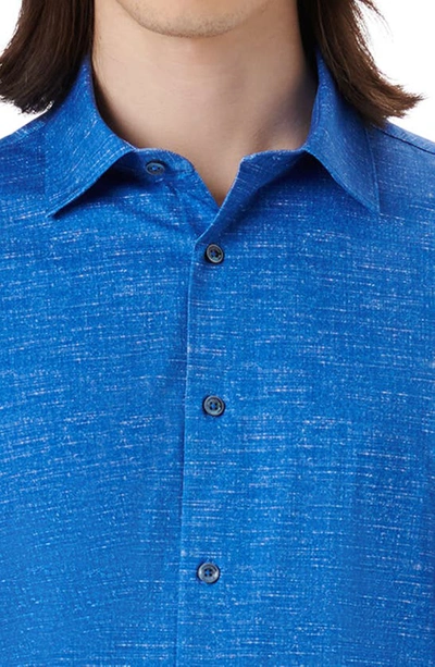 Shop Bugatchi Ooohcotton® Button-up Shirt In Classic Blue