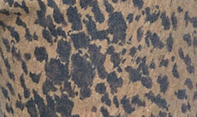 Shop Paige Mayslie Cheetah Print Ankle Straight Leg Pants In Manhattan Cheetah