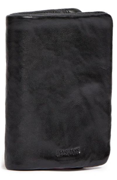 Shop Allsaints Bartlett Leather Wallet In Black