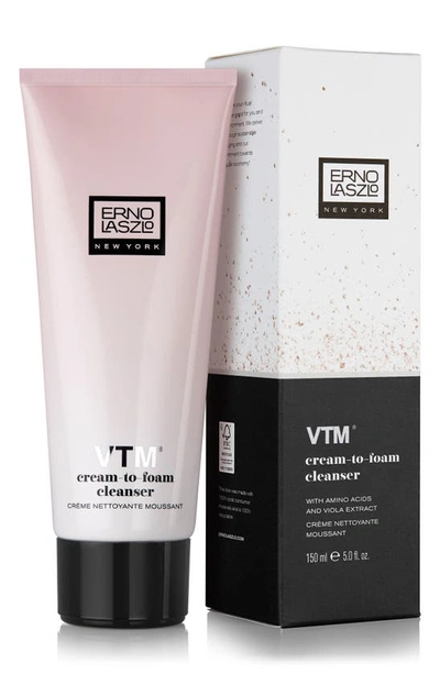 Shop Erno Laszlo Vtm Cream-to-foam Cleanser