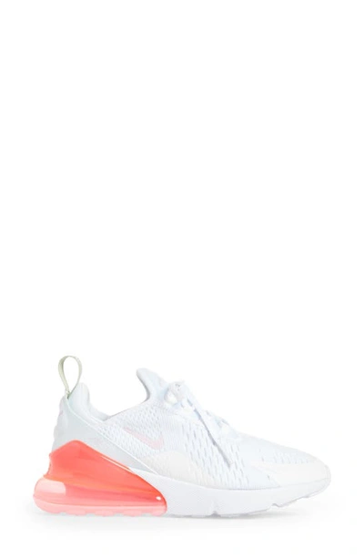 Shop Nike Air Max 270 Sneaker In White/ Pink/ White/ Honeydew
