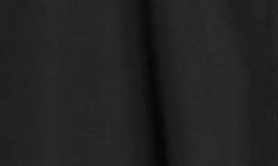 Shop Nordstrom Short Sleeve Tiered Cotton Shirtdress In Black