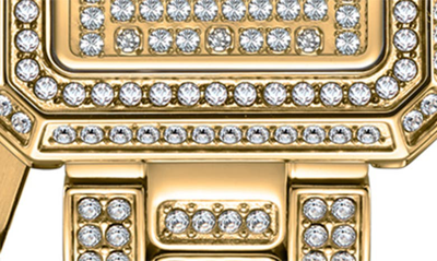 Jbw Arc Diamond Wrap Bracelet Watch, 23mm In Gold