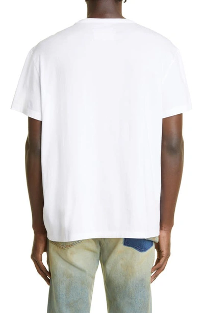Maison Margiela Distorted Logo T-shirt In White