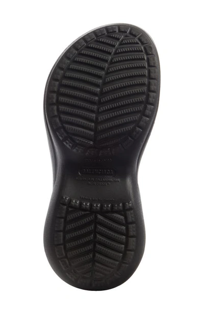 Shop Balenciaga X Crocs Water Resistant Boot In Black