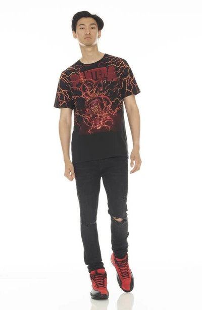 Cult Of Individuality Pantera Whiskey Cotton Graphic Tee In Black