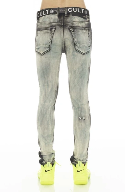 Cult Of Individuality Punk Super Stretch Skinny Jeans In Glazed
