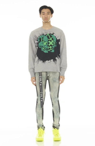 Cult Of Individuality Punk Super Stretch Skinny Jeans In Glazed