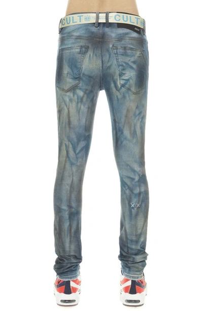 Cult Of Individuality Punk Super Skinny Stretch Jeans In Kasso