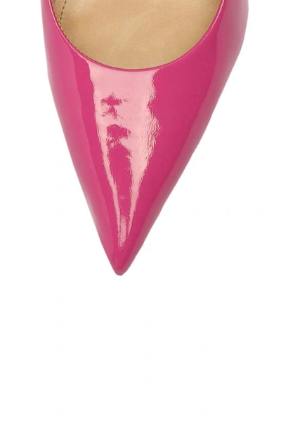Shop Schutz Lou Pointed Toe Pump Women) In Hot Pink