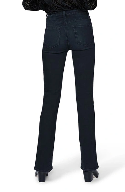 Shop Paige Laurel Canyon High Waist Flare Leg Jeans In Black Willow