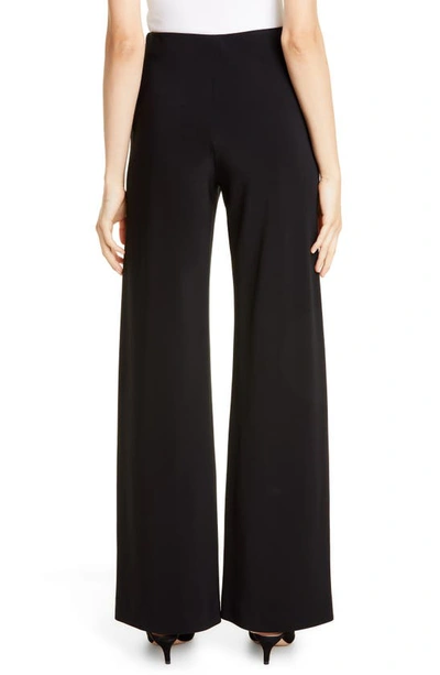 Shop Rosetta Getty Stretch Jersey Pants In Black