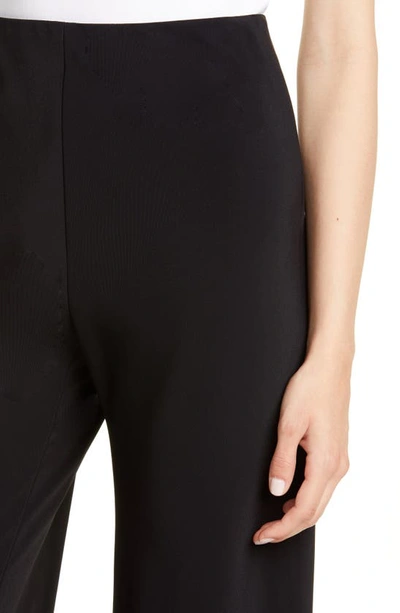 Shop Rosetta Getty Stretch Jersey Pants In Black