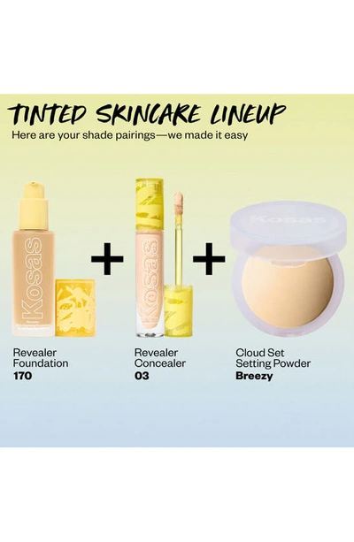 Kosas Revealer Skin-improving Foundation Spf 25 With Hyaluronic Acid And Niacinamide Light+ Neutral Warm 1 In Light Neutral Warm 170