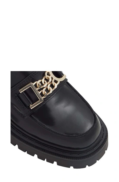 Shop Aldo Biglane Platform Loafer In Black