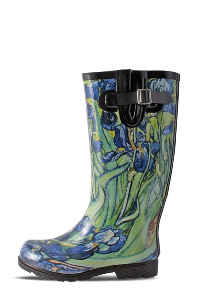 Nomad Puddles Waterproof Rain Boot In Irises