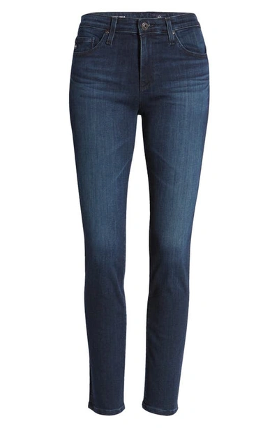 Shop Ag The Prima Mid Rise Stretch Ankle Cigarette Jeans In Harmony