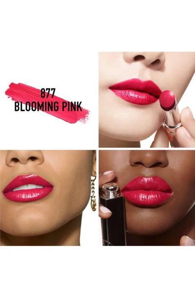 Shop Dior Addict Shine Lipstick Refill In 877 Blooming Pink