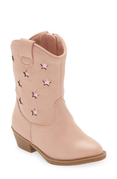 Shop Tucker + Tate Kids' Charli Cowboy Boot In Pink Blush