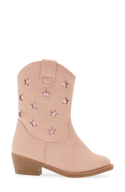 Shop Tucker + Tate Kids' Charli Cowboy Boot In Pink Blush