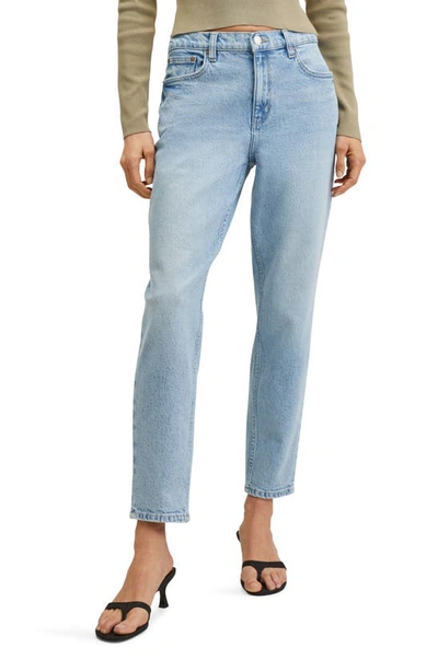 Mango Mom High-waist Jeans Medium Blue | ModeSens