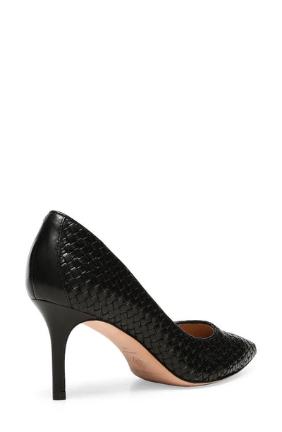 Shop Donald Pliner Yvetta Pointed Toe Pump In Black