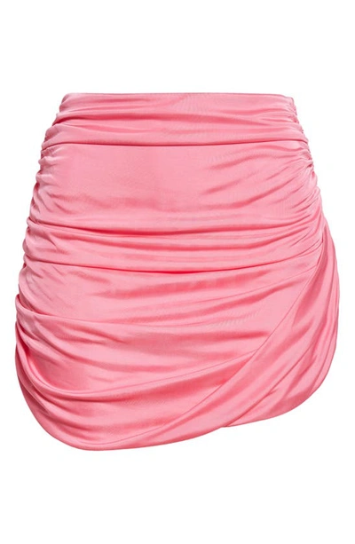Shop Gauge81 Kanda Skirt In Hot Pink