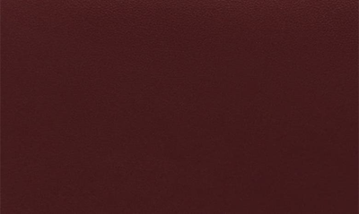 Shop Demellier Vancouver Leather Crossbody Bag In Burgundy Smooth