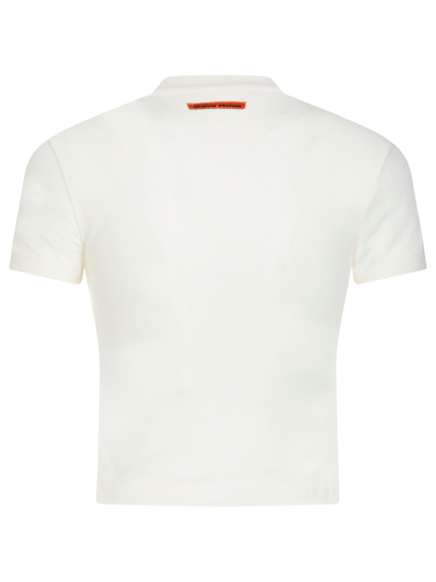 Shop Heron Preston T-shirts And Polos White