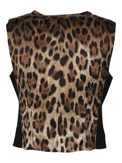 Shop Dolce & Gabbana Vest Clothing In Multicolour