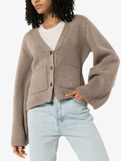 Shop Khaite Sweaters Beige
