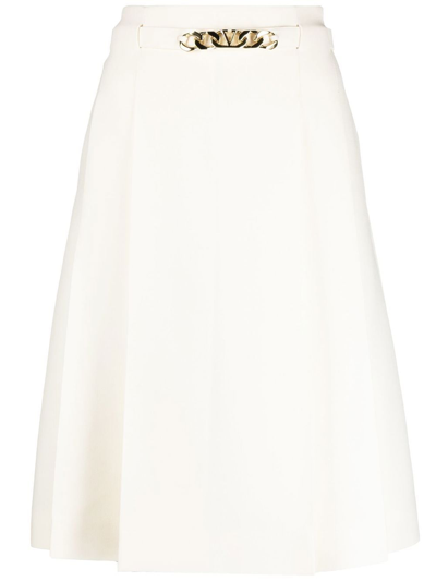 Shop Valentino Skirt Clothing In White