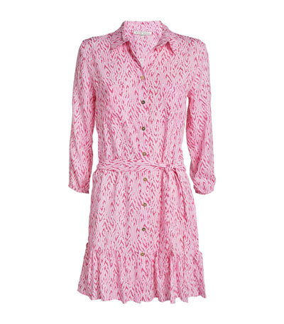 Shop Heidi Klein Shirt Beach Dress In Pink