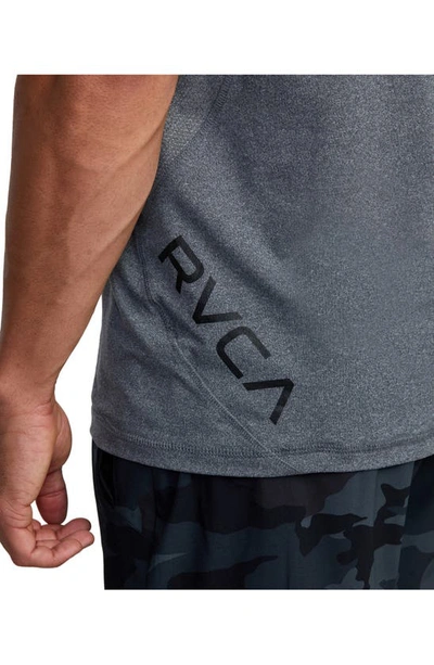 Shop Rvca Sport Vent Tank In Charcoal Heather